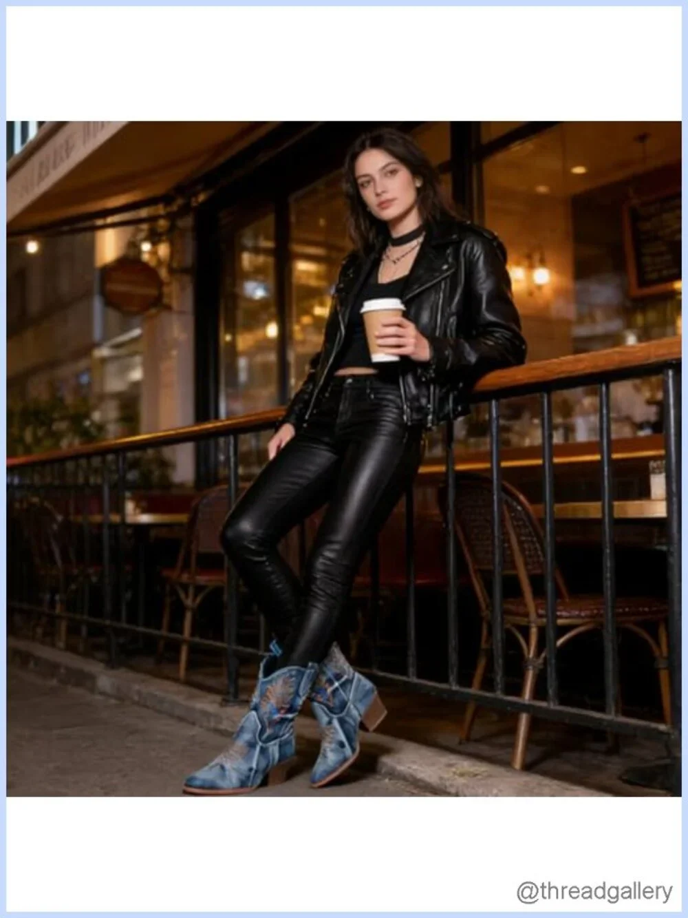 Cowgirl Boots for Country Concert Party Outdoor - Pointed Toe Ankle Bootie Low